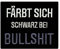 Café Viereck ® Färbt sich schwarz bei Bullshit Fun Morale Patch Abzeichen gestickt mit Klett - 7,5 cm