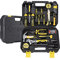 DOWELL HYT128 Kit d'outils de réparation automobile avec douille, clé, tournevis, embouts et boîte de rangement en plastique
