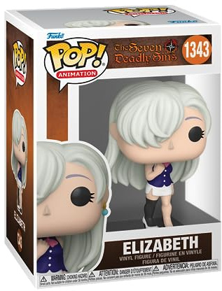 Funko POP! Animation: Seven Deadly Sins - Elizabeth - Vinyl-Sammelfigur - Geschenkidee - Offizielle Handelswaren - Spielzeug Für Kinder Und Erwachsene - Anime Fans - Modellfigur Für Sammler