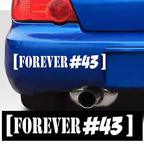 RIP Ken Block Forever 43 Memorial Drift Aufkleber Drifting 1967-2023 Sticker Decal R.I.P Rally Team Motorsport