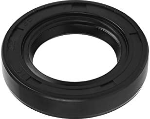 QUARKZMAN 1 Stück TC Wellen Dichtring Gummi Doppellippe 22 x 35 x 7mm für Motorrad Kurbelwellen und Hydraulikpumpen Schwarz