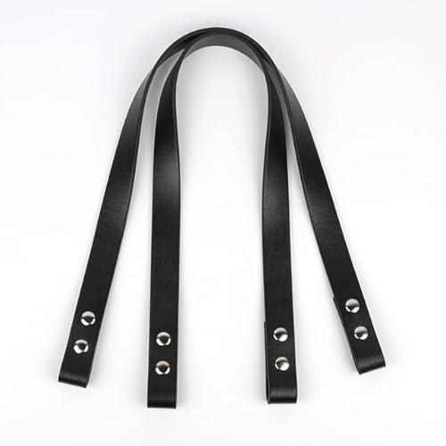 2 stücke 56 cm Druckknopf Taschengurt Frauen Tasche Schulter Handtasche Griff Abnehmbare Obag PU Leder Griffe DIY Tasche zubehör