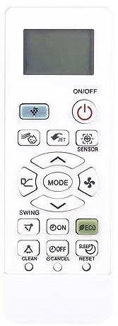 ALLIMITY Replace Remote Control fit for Air Conditioner AC A/C CRMC-A967JBEZ CRMCA967JBEZ