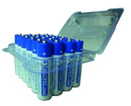 PBAT AAA Micro Batterien 24er Multipack PROTEC.CLASS PBAT AAA