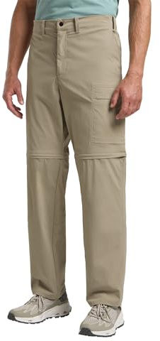 Jack Wolfskin Herren Wagami Zip Off Pants M Wanderhose, Stone, 52 EU