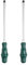 sourcing map 2pcs SL8 Flat Head Screwdriver 11.8 Magnetic Demolition Slotted Screwdrivers 7.9 CR-V with Ergonomic Handle for DIY Repairing, Green