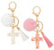 MWOOT 2pcs Schlüsselanhänger Kreuz zum Bommel Quasten, keyring Christliche Deko Kreuz zum Aufhängen, Keychain Autoschlüssel Anhänger Schlüssel Anhänger Christliche Geschenke Schlüsselanhänger Frauen