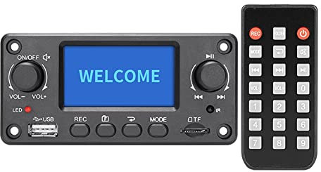 Sessleger TPM118B Digital Audio Player MP3 Decoder Board Hochwertiges Tragbares MP3-Player-Modul mit Bluetooth und UKW-Radio