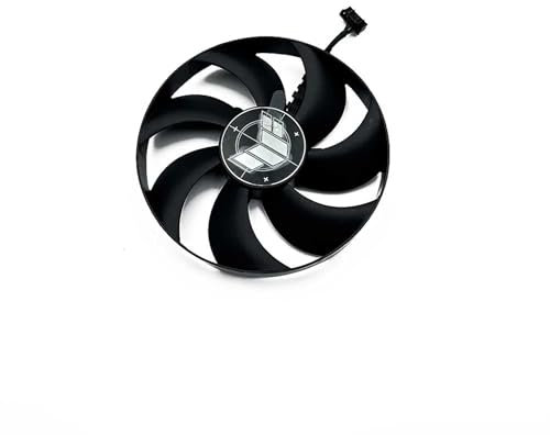 ASUS TUF Gaming RTX 4080 4090 OC Series Replacement Fan for ASUS Graphics Cards, Air Cooling, 90mm, 12V, 7-Pin Graphics Card Cooler, VGA Card Replacement GPU Fan (Fan C (6 Pin))