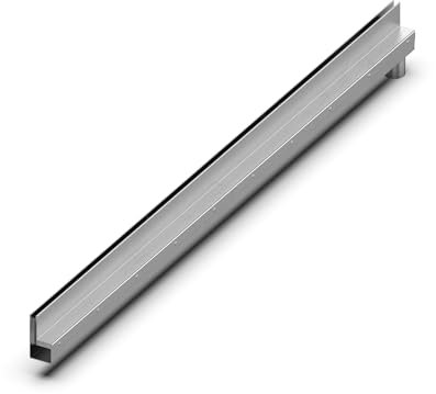 MaTaDa® Entwässerungsrinne Schlitzrinne Gartenrinne Terrassenrinne extra schmal dünn (1m - Ablauf Rechts)