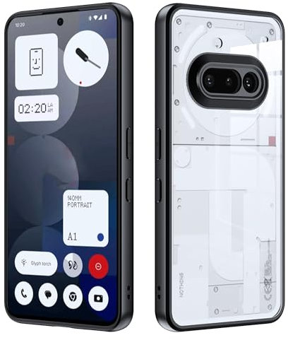 Suttkue case for Nothing Phone (3a), Anti-Yellow,Translucent Matte Retro Shockproof Cell Phone Case(Not TPU)