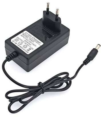 JZK DC 16.8V 2A AC Reemplazo de Adaptador, Cargador de batería de Litio Li-Ion Fuente de alimentación máxima 33.6W Enchufe de Carga