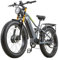 Doppelter Motor 190/95 N.m E Bike elektrofahrräder Herren Damen, Ebike 48V 20Ah Akku bis 120km, 26x4 Zoll Electric Bike 7-Gang Getriebe mit LCD-Display Vollfederung E Fahrrad (RX80 Doppelter Motor)