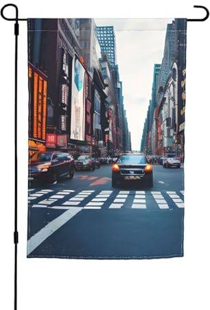 New York City Flagge für jeden Anlass, Gartenflagge, ganzjährig, Outdoor-Flagge, Hofdekoration für Terrassen