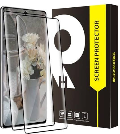 Cable Leader 2 pièces Verre Trempé pour Samsung Galaxy Note 20 5G, 3D Couverture Totale, Haute Sensibilité, Dureté 9H, 0,33mm HD sans bulles, Haute définition Samsung Note 20 Vitre Protection