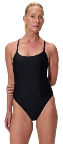 Speedo Damen Solid Racerback One Piece Badeanzug (1er Pack)