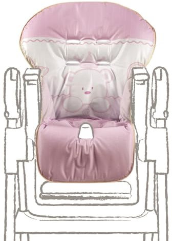 RICAMBIO SEGGIOLONE IN PVC BABY RE ROSA