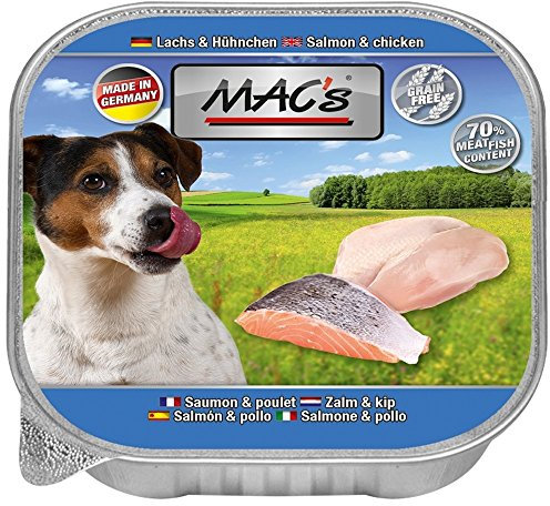 MACs Dog Lachs & Hühnchen | 11x150g Hundenassfutter