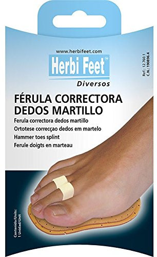 Férula para dedos en martillo