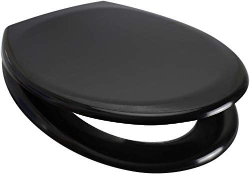Euroshowers Rainbow Soft Close Toilet Seat (Black)
