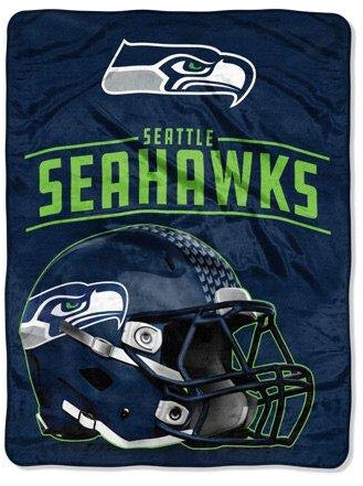 The Northwest Company NFL Seattle Seahawks Franchise Micro Raschel Überwurf, 116,8 x 152,4 cm