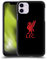 Head Case Designs Officially Licensed Liverpool Football Club Red Logo On Black Liver Bird Compatible with Apple iPhone 11
