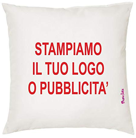 Kit 12 Cuscini Personalizzati IdeaShopping - 40 X 40 cm - Tessuto Morbido - Design Personalizzabile - Gadget Aziendale - Collezione Regali