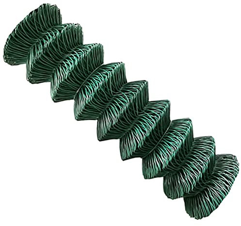 V2Aox Maschendrahtzaun 80 cm Höhe 15 m Länge Maschendraht Gartenzaun Zaun Draht Drahtgitter Drahtzaun Rolle Hasendraht Hühnerzaun Gitter Fence Garten Grün