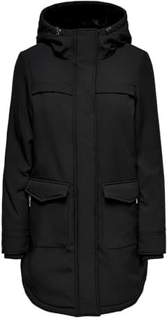 ONLY ONLMAASTRICHT Parka Jacket OTW Noos, Noir, M Femmes