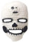 Metyou Perücke, Bartmütze, handgefertigt, gestrickt, warm, Wintermütze, Skimütze, für Damen und Herren Gr. Einheitsgröße, Clown hat