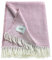 Schöner Wohnen Kollektion Tagesdecke 140x200 cm • Kuscheldecke rosa • Plaid Decke Relax • Sofadecke Baumwolle