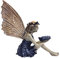 Garten Ornament Sitzen Magische Fee, Sitzende Elfen Gartenfiguren, Tudor und Turek Sitzen Fee Statue, Harz Handwerk Landschaftsbau Hof Dekoration Garten Statue Elf Statue Figur Fee Fairy Gartendeko