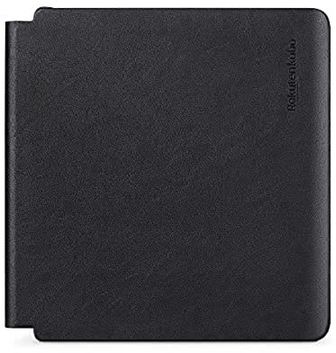 Kobo Sage PowerCover – Schwarz | Ruhemodus/Wachmodus-Technologie | Integrierter Akku | Magnetbefestigung | Kunstleder | Kompatibel mit dem 8-Zoll Kobo Sage eReader