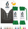 biped LACES 2 pares de cordones redondos de algodón ø 3,5 mm - Cordones de calidad resistentes al desgarro para zapatos de cuero, zapatillas de deporte - fabricados en la UE z2901(verde,60 cm)