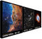 NASA Deep Field Kunstdruck auf Leinwand, gerahmt, gerahmt, A1, 81 x 61 cm, 3 Stück
