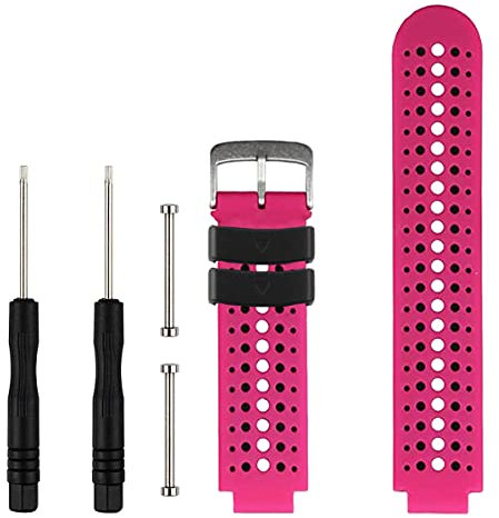 honecumi Kompatibel mit Garmin Forerunner 235 Armband, Garmin Forerunner 735xt Armband,Forerunner 220/230/ 620/630 Gps-Uhr Ersatz Bänder, Armband für Garmin Approach S20 S5 S6 Golf Watch Straps