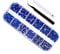 2000 Pcs Flat Back Gems Round Crystal Rhinestones 6 Sizes 1.5-6 mm with Pick Up Tweezer and Rhinestones Picking Pen for Crafts Nail Clothes (Dark Blue)
