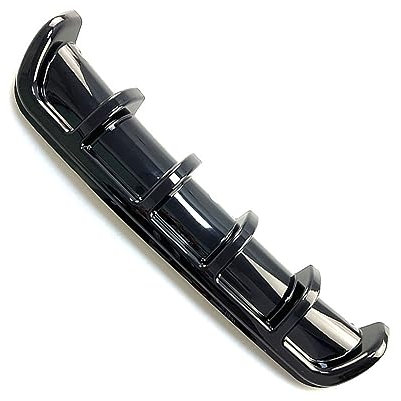 NURCIX Auto ABS Heckstoßstange Lippe Diffusor, Für BMW X1 X2 X3 X4 X5 X6 E84 F48 F39 E83 F25 F26 G02 E53 E70 Universal Heckspoiler Haifischflosse Chassis Splitter Heckschürze Spoiler,A/Black