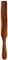 Amosfun 28cm Long Handle Spatula, Flat Wooden Spatula for Sourdough Starter, Spreading, Baking, Kitchen Utensils for Salad Mixing