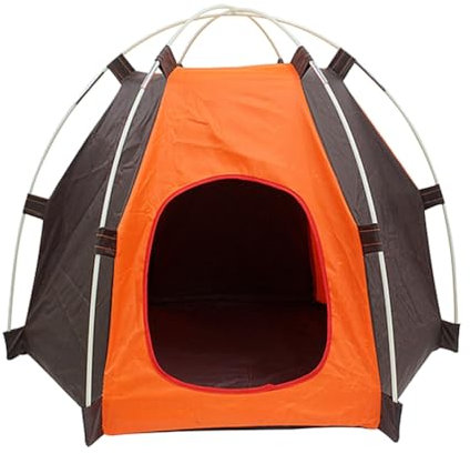 Kisangel Pet Tent Outside Tent Outdoor Cat Dog House Outdoor Dog Kennels s for Small s Large outside Kennel Bed Small and Medium s Large