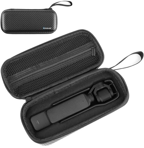 XBERSTAR Pocket 3 Tasche für DJI OSMO Pocket 3 Aufbewahrungskoffer Tragbare harte Aufbewahrungstasche für DJI OSMO Pocket 3 Zubehör, Schwarz, Tragetasche