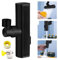 TAIZER Rubinetto Rotante,360° Prolunga Rubinetto Aeratore per Rubinetto Aeratore con prolunga Rotante Prolunga per Rubinetto Resistente Agli Schizzi (nero)