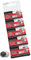 Lot de 10 petites piles bouton rondes 1,55 V longue durée de vie – 10 petites piles bouton 13 mAh/18 mAh pour petits jouets, chronomètres, appareils auditifs, calculatrices