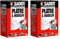 Sader - Plâtre à Modeler - Moulage et Décorations - Mur et Plafond - Intérieur - Prise Retardée 20 minutes - 1 Boîte Carton 1 kg, Blanc (Lot de 2)