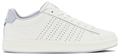 K-Swiss Damen Court Base II Sneaker, White, 39 EU