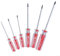 Startbuymore Destornillador de punta de destornillador triangular de acero al cromo vanadio Ta1.8, juego de puntas Torx