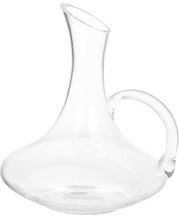 GLEAVI Jarra De De Vidrio Con Asa Dispensador De Vino Hogar Rápido y Práctico