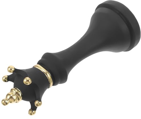 Homoyoyo Dekorative Schachfigur König aus Epoxidharz Schwarze Schachstatue für Heimdekoration und Schulungsräume Robust und Farbtreu Kompakte Größe
