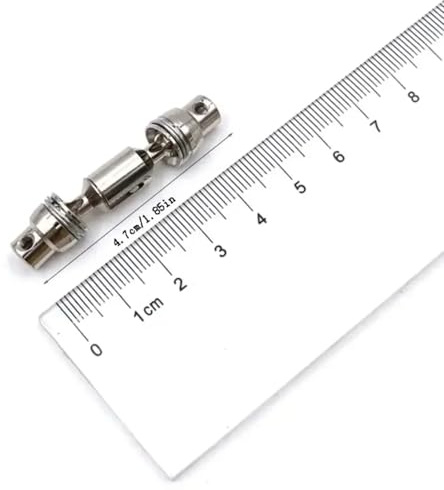 RC Giocattoli Accessori Per Henglong Per WPL Ural B36 B16 C14 C24 B24 Ural Camion RC Auto Telecomando Pezzi Di Ricambio Anteriore In Metallo Albero Di Trasmissione Sostituire Gli Accessori(Size1)