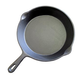 Canvas Tent Shop Frying Pan Cast Iron 10